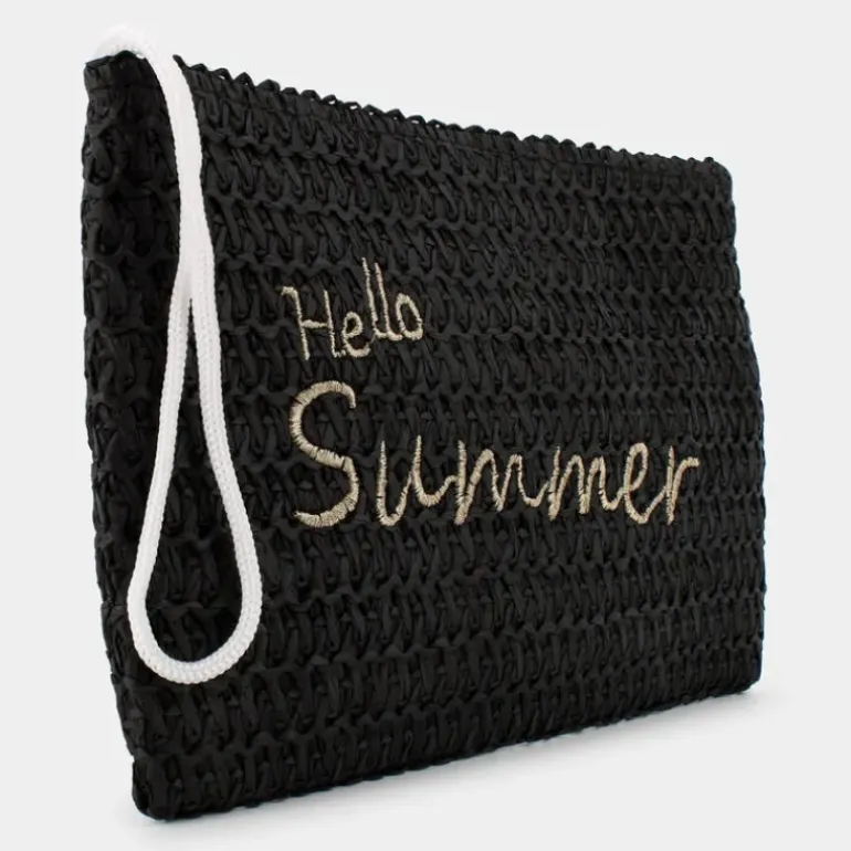 SUMMER- PICCOLA PELLETTERIA BLACK WO-E24-52