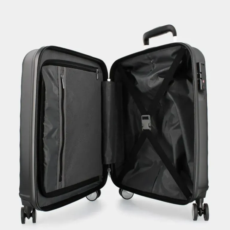 SUMMER SQUARE- TROLLEY MEDIO NERO MD9009902
