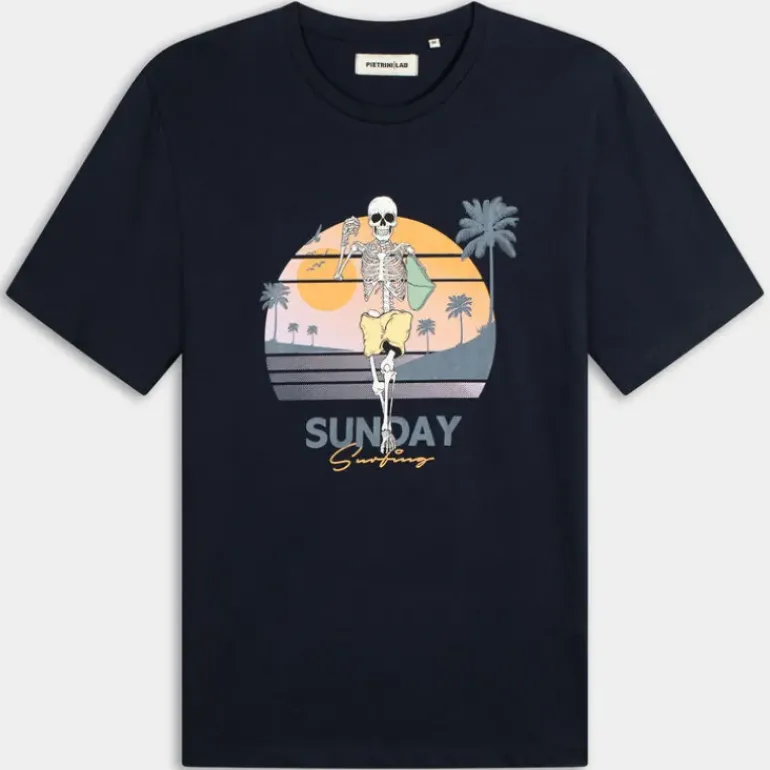 SUMMER- T-SHIRT BLU 12240765