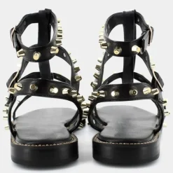 SU SOFT- SANDALI NERO RE-E24D-16