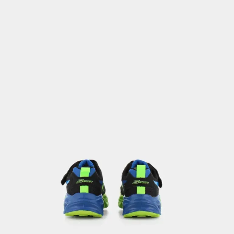 THERMO-FLASH- SPORTIVE Black Synthetic / Mesh / Blue & Lime Trim 400103L