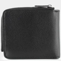 TJM LINEAR LOGO- PICCOLA PELLETTERIA BLACK 12921-BDS