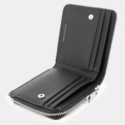 TJM LINEAR LOGO- PICCOLA PELLETTERIA BLACK 12921-BDS