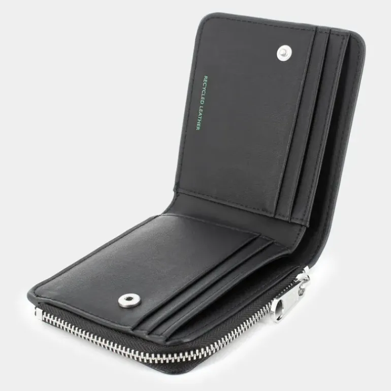 TJM LINEAR LOGO- PICCOLA PELLETTERIA BLACK 12921-BDS