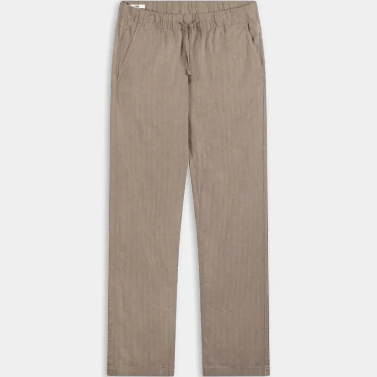 TKANE- PANTALONI MARRONE 12234593