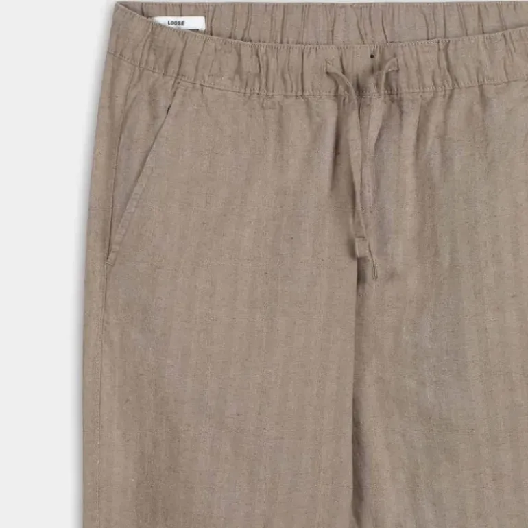 TKANE- PANTALONI MARRONE 12234593