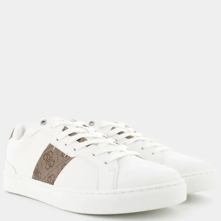 TODI- SNEAKERS WHITE BEIGE BROWN FMTTOG