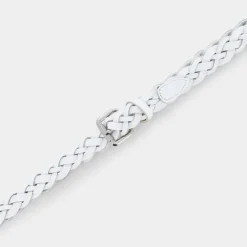 TRECCIA- CINTURE BIANCO CB-E24-01