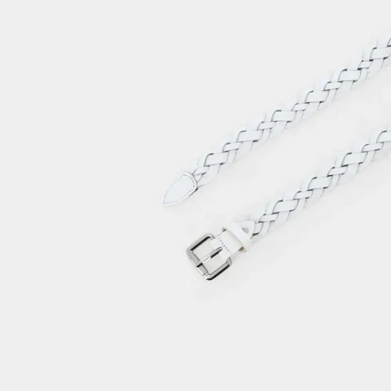 TRECCIA- CINTURE BIANCO CB-E24-01