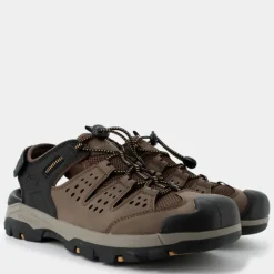 TRESMEN- SANDALI BROWN BLACK 205113