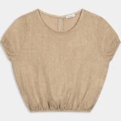 T-SHIRT MARRONE MR-E24D-04