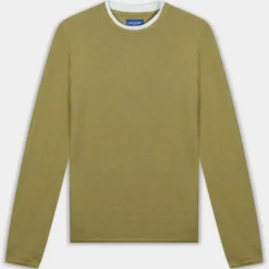 TWINN KNIT CREW NECK- MAGLIE E FELPE CEDAR 12227443
