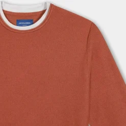 TWINN KNIT CREW NECK- MAGLIE E FELPE MARRONE 12227443