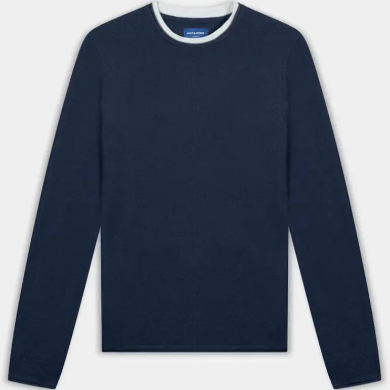 TWINN KNIT CREW NECK- MAGLIE E FELPE BLU 12227443