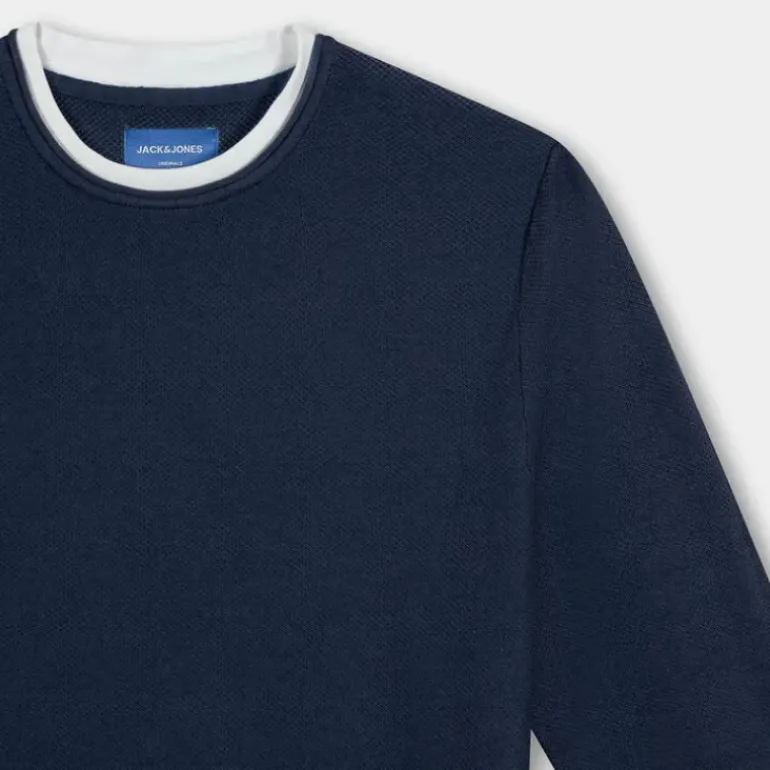 TWINN KNIT CREW NECK- MAGLIE E FELPE BLU 12227443
