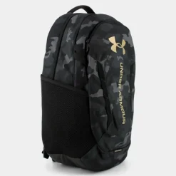 UA HUSTLE 6.0- ZAINI BLACK/METALLIC GOLD 1384672