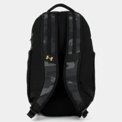 UA HUSTLE 6.0- ZAINI BLACK/METALLIC GOLD 1384672