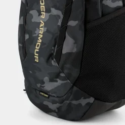 UA HUSTLE 6.0- ZAINI BLACK/METALLIC GOLD 1384672