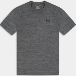 UA TECH TEXTURED SS- T-SHIRT CASTELROCK 1382796
