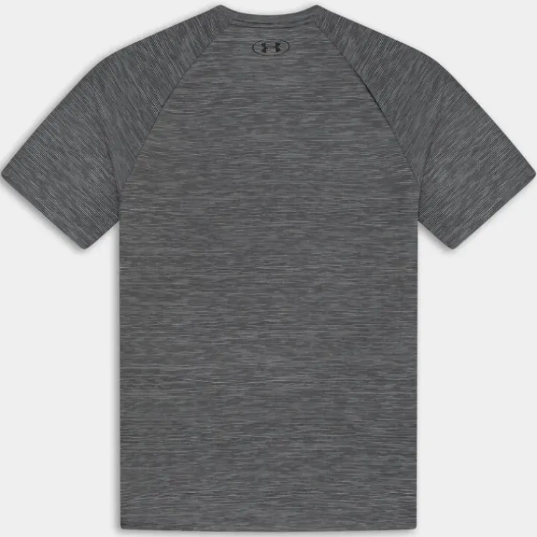 UA TECH TEXTURED SS- T-SHIRT CASTELROCK 1382796
