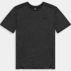 UA TECH VENT SS- T-SHIRT NERO 1376791