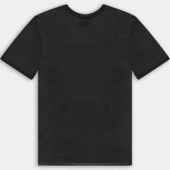 UA TECH VENT SS- T-SHIRT NERO 1376791