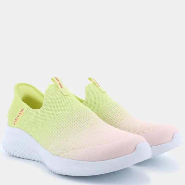 ULTRA FLEX 3.0- SPORTIVE Yellow Knit/Pink 150183