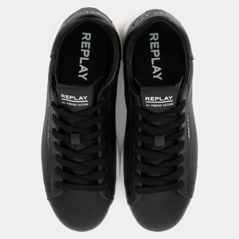 UNIVERSITY M DIRECT- SNEAKERS WHITE/BLACK RZ4O0014L