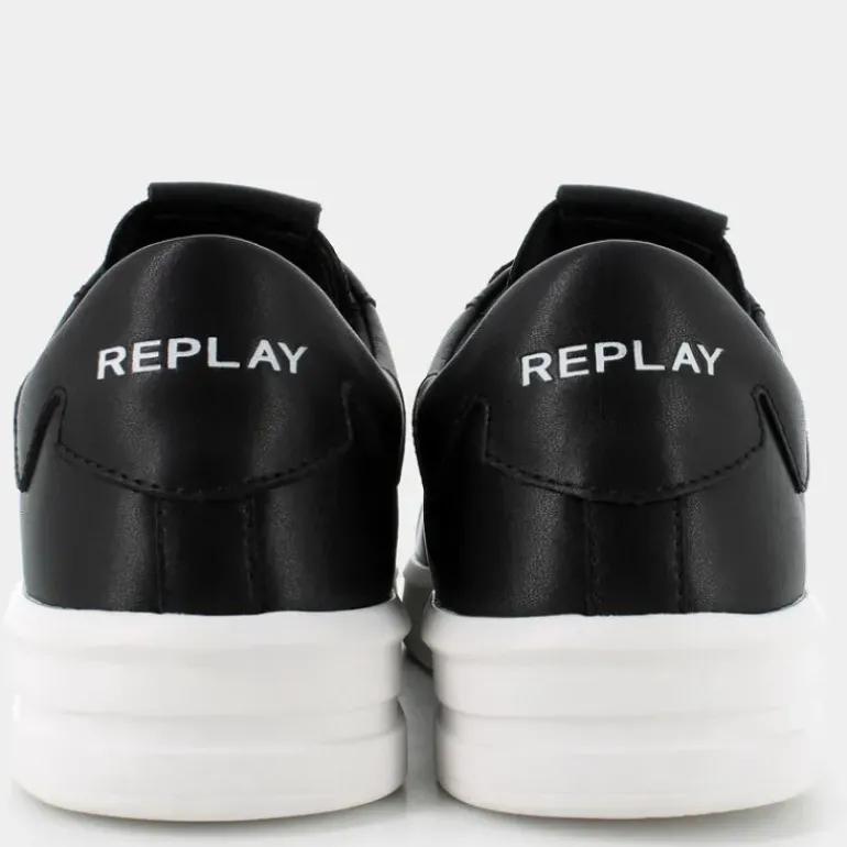 UNIVERSITY M DIRECT- SNEAKERS WHITE/BLACK RZ4O0014L