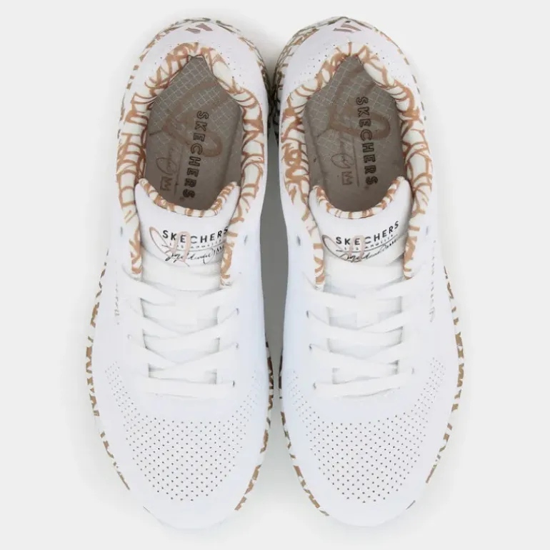 UNO - LOVING LOVE- SPORTIVE White/Rose Gold Print 155506