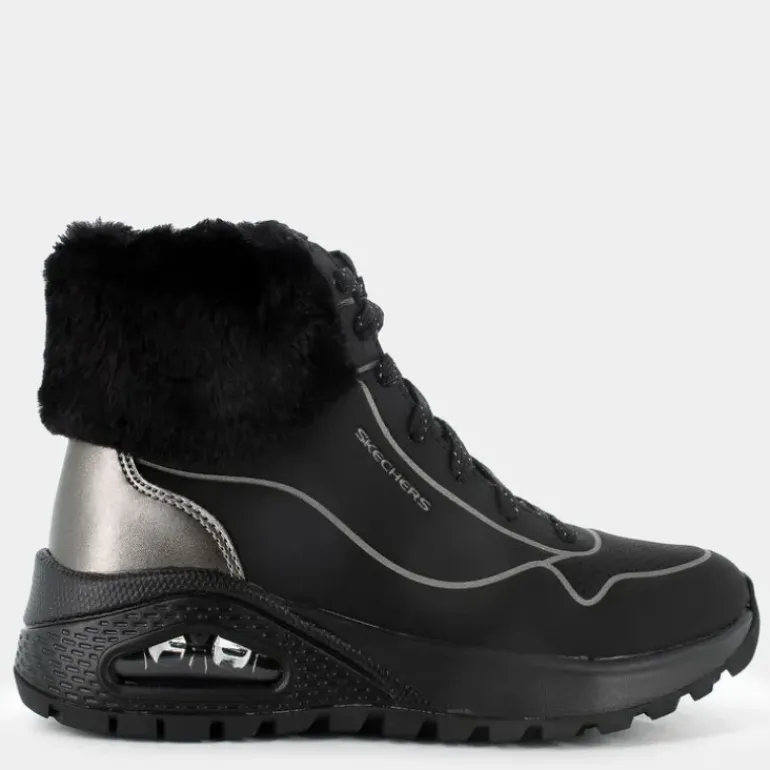 UNO RUGGED- SCARPONCINI NERO 167993