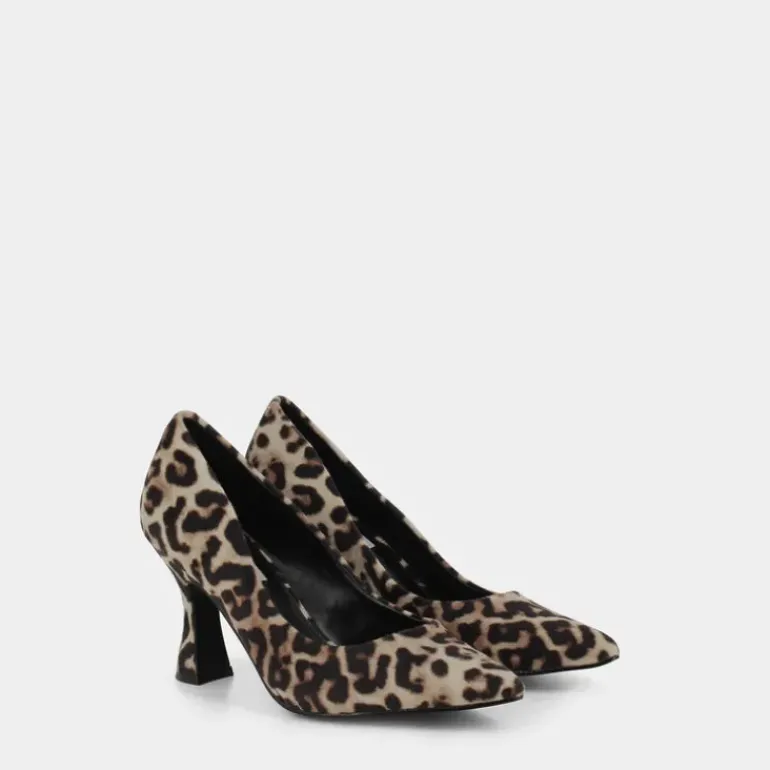 VELVET- DECOLLETÈ MACULATO BEIGE NOTARY