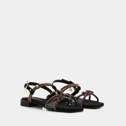 VELVET- SANDALI NERO 8053