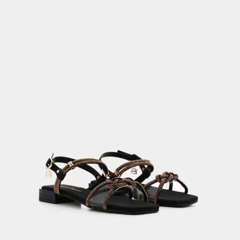 VELVET- SANDALI NERO 8053