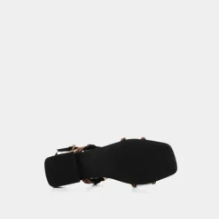 VELVET- SANDALI NERO 8053