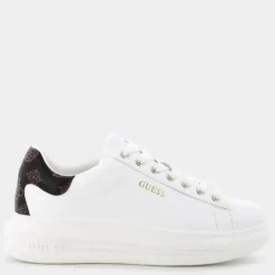 VIBO- SNEAKERS BIANCO/ OCRA FL8