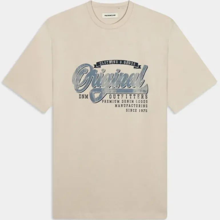 VINCENT- T-SHIRT BEIGE 12259774