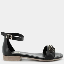 VISY- SANDALI NERO IT-E24D-07