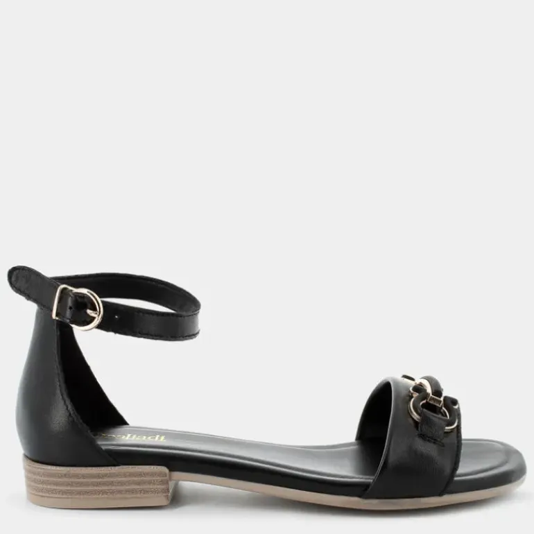VISY- SANDALI NERO IT-E24D-07
