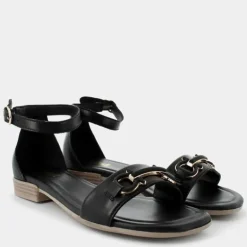 VISY- SANDALI NERO IT-E24D-07