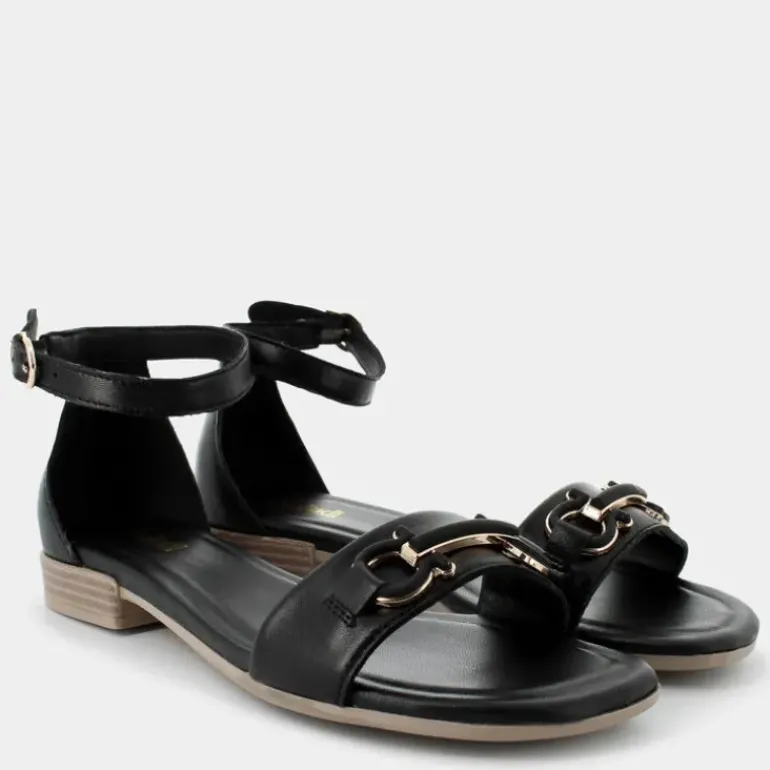VISY- SANDALI NERO IT-E24D-07