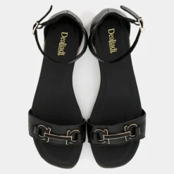 VISY- SANDALI NERO IT-E24D-07