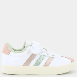 VL COURT 3.0- SPORTIVE ftwr white/linen green met./sandy pink met. IH4952