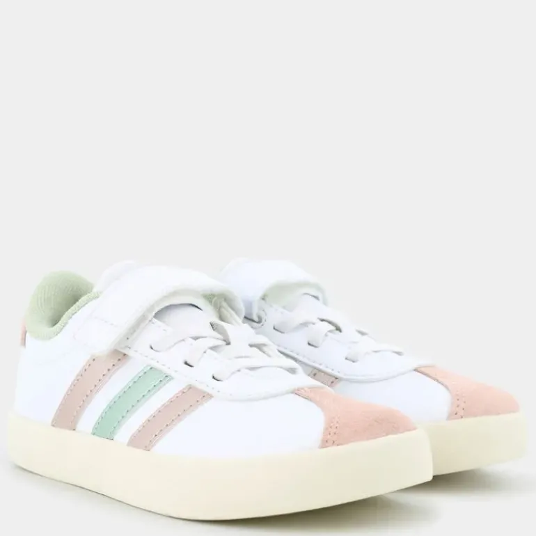VL COURT 3.0- SPORTIVE ftwr white/linen green met./sandy pink met. IH4952