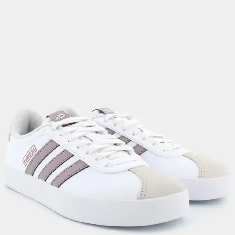 VL COURT 3.0- SPORTIVE ftwr white/preloved fig/grey one ID8794