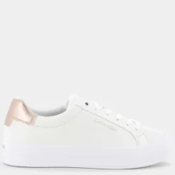 VULCANIZED LACE UP- SNEAKERS White/Metal Cameo HW021040K6