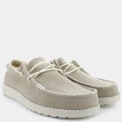 WALLY BRAIDED- MOCASSINI OFF WHITE HD.40003