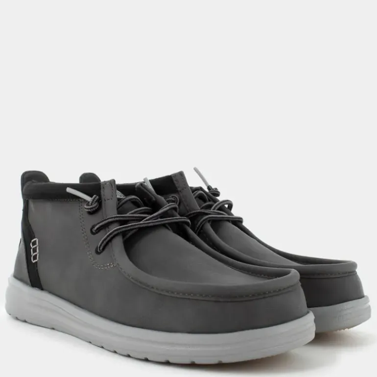 WALLY MID CLASSIC- SCARPONCINI GREY/BLACK HD.42051