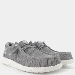 WALLY STRETCH SOX- MOCASSINI GREY HD.41898