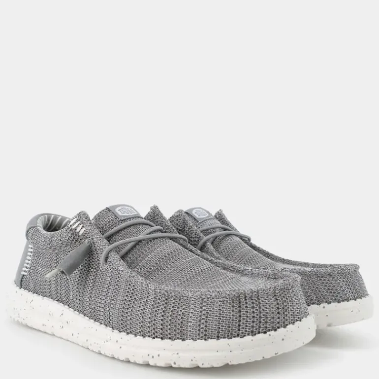 WALLY STRETCH SOX- MOCASSINI GREY HD.41898